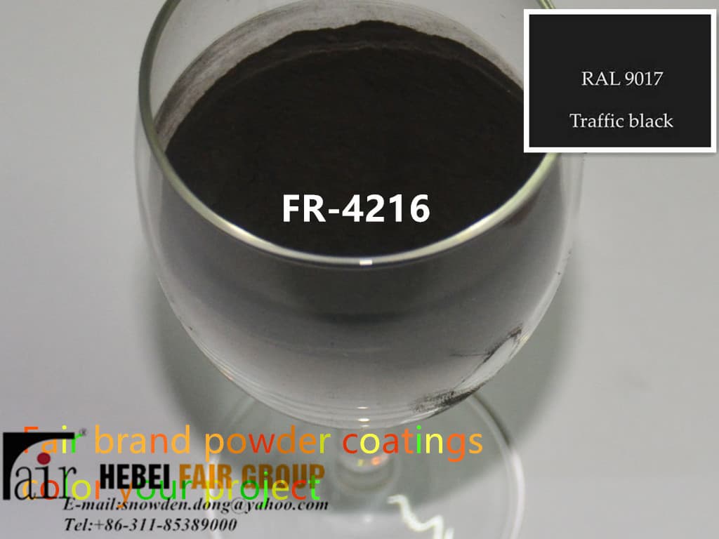 Traffice Black Powder Coatings Use For Machinery